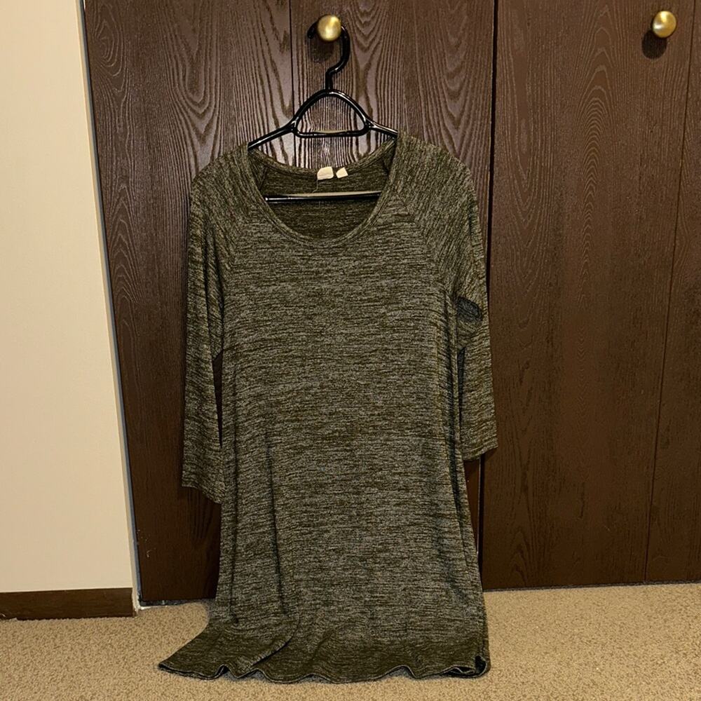 GAP Olive Green Midi Dress - size S
